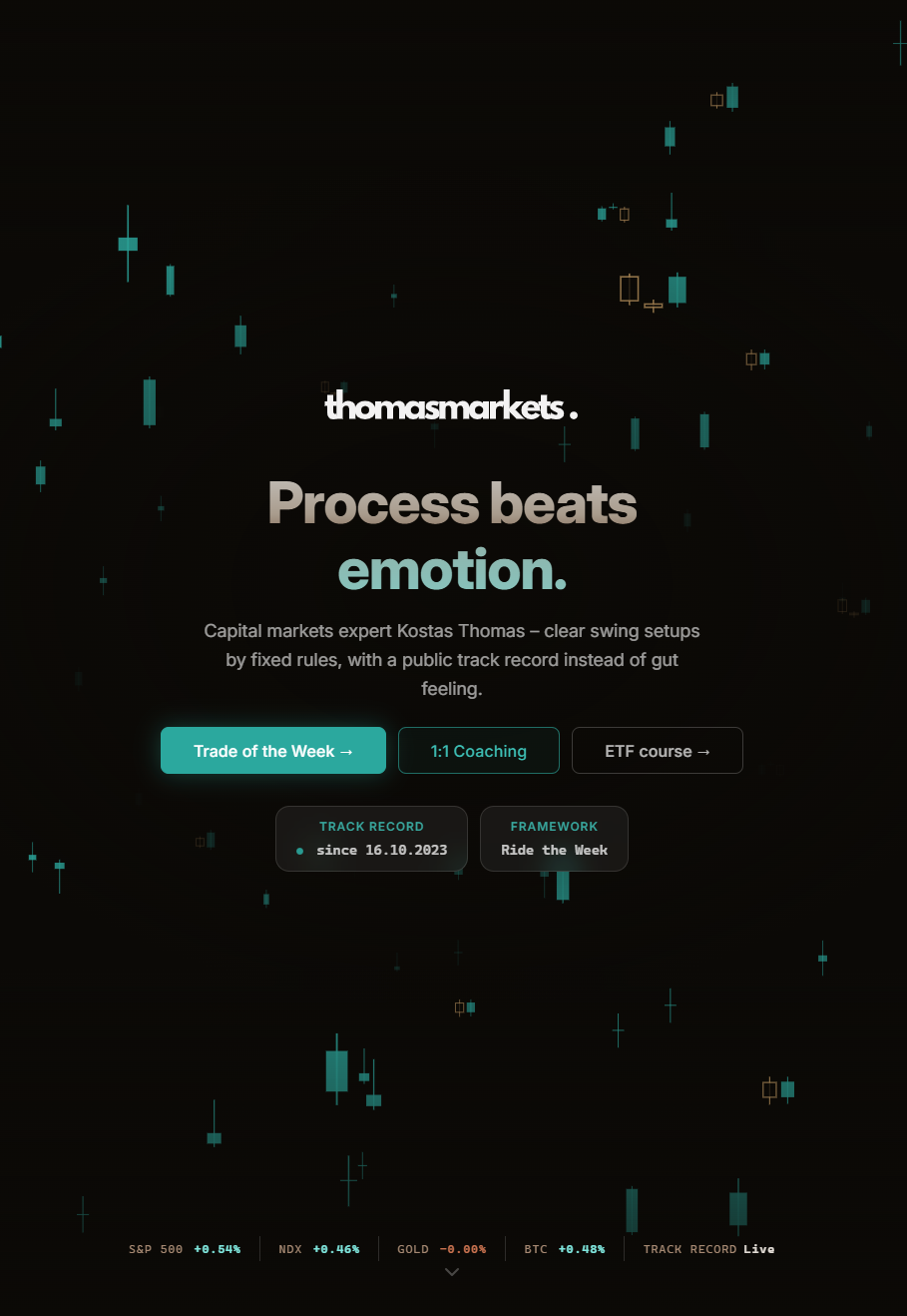 Thomas Markets – Kundenreferenz oréa Creative Studio